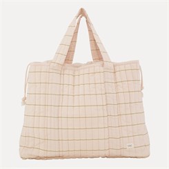 Bille mummy/shopper taske fra VACVAC - Peach Blush